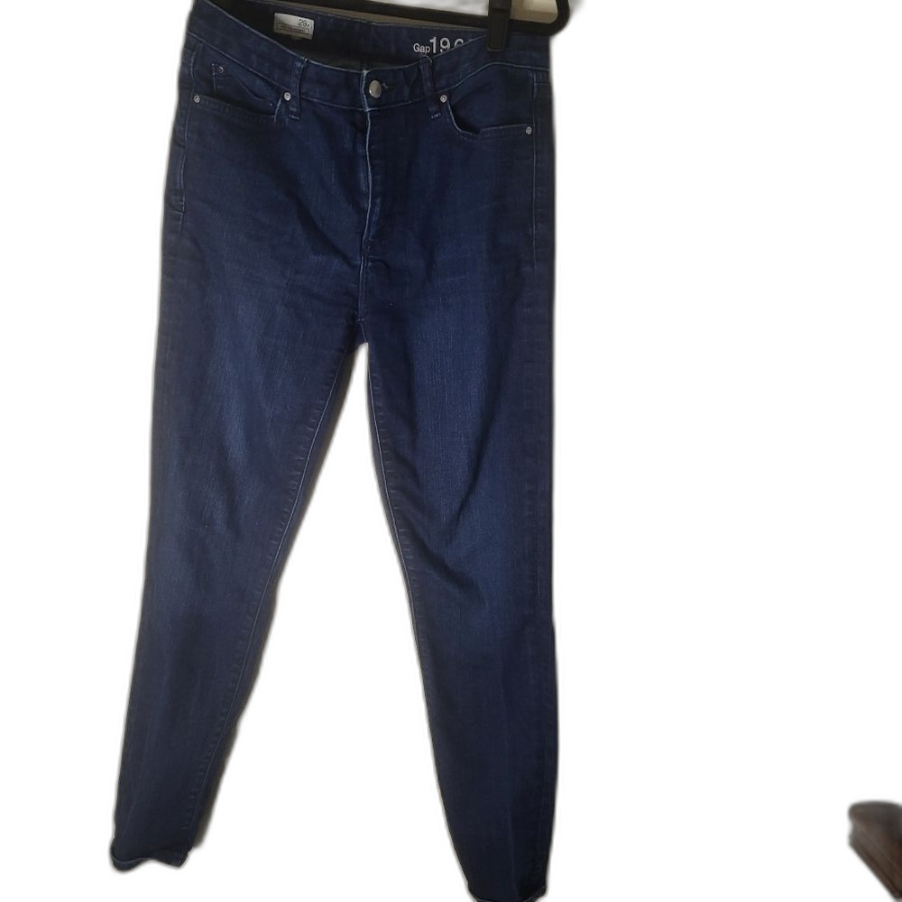 GAP Dark Blue High Rise Skinny Jeans -29